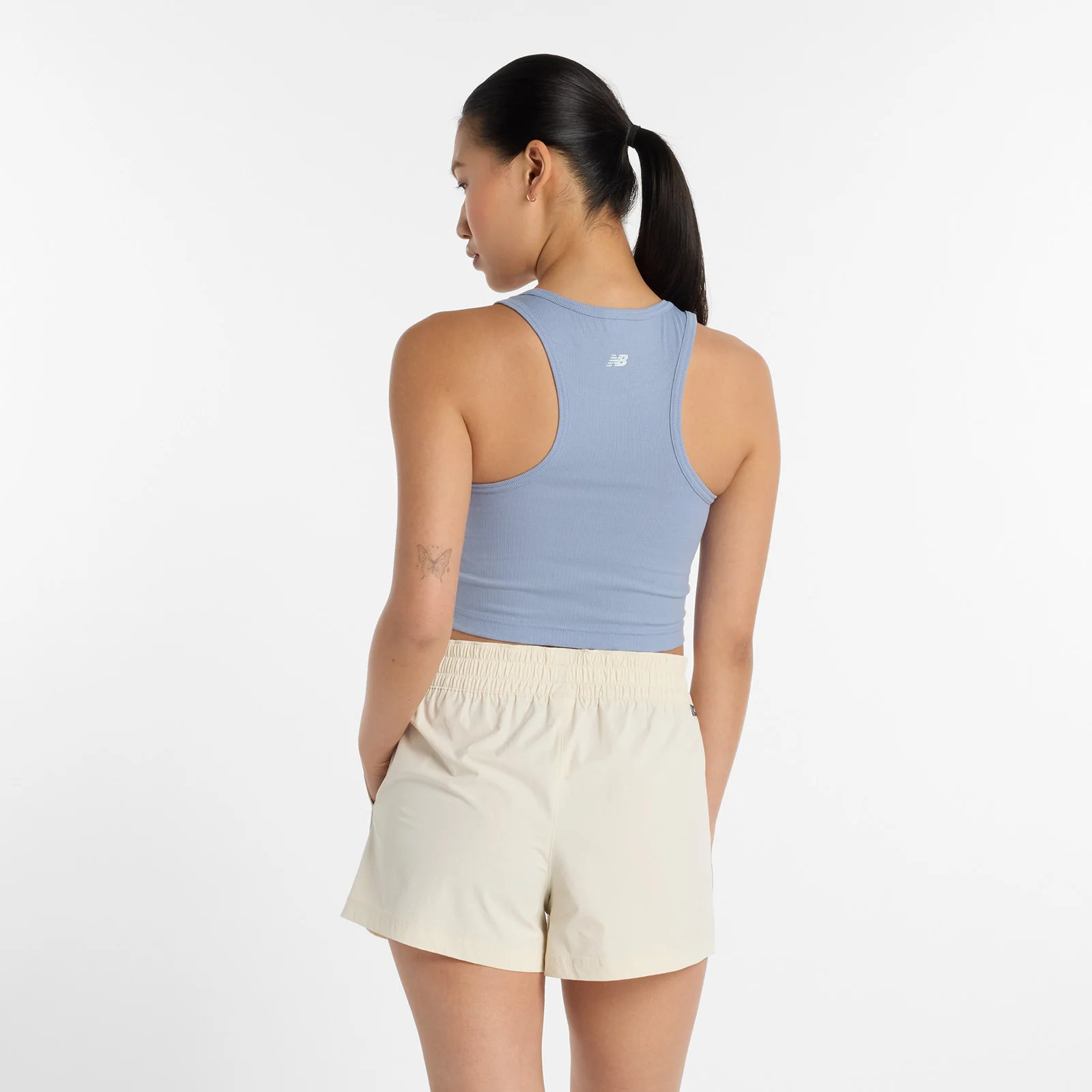 Women's Racer Sport Tank Grey - Image 5