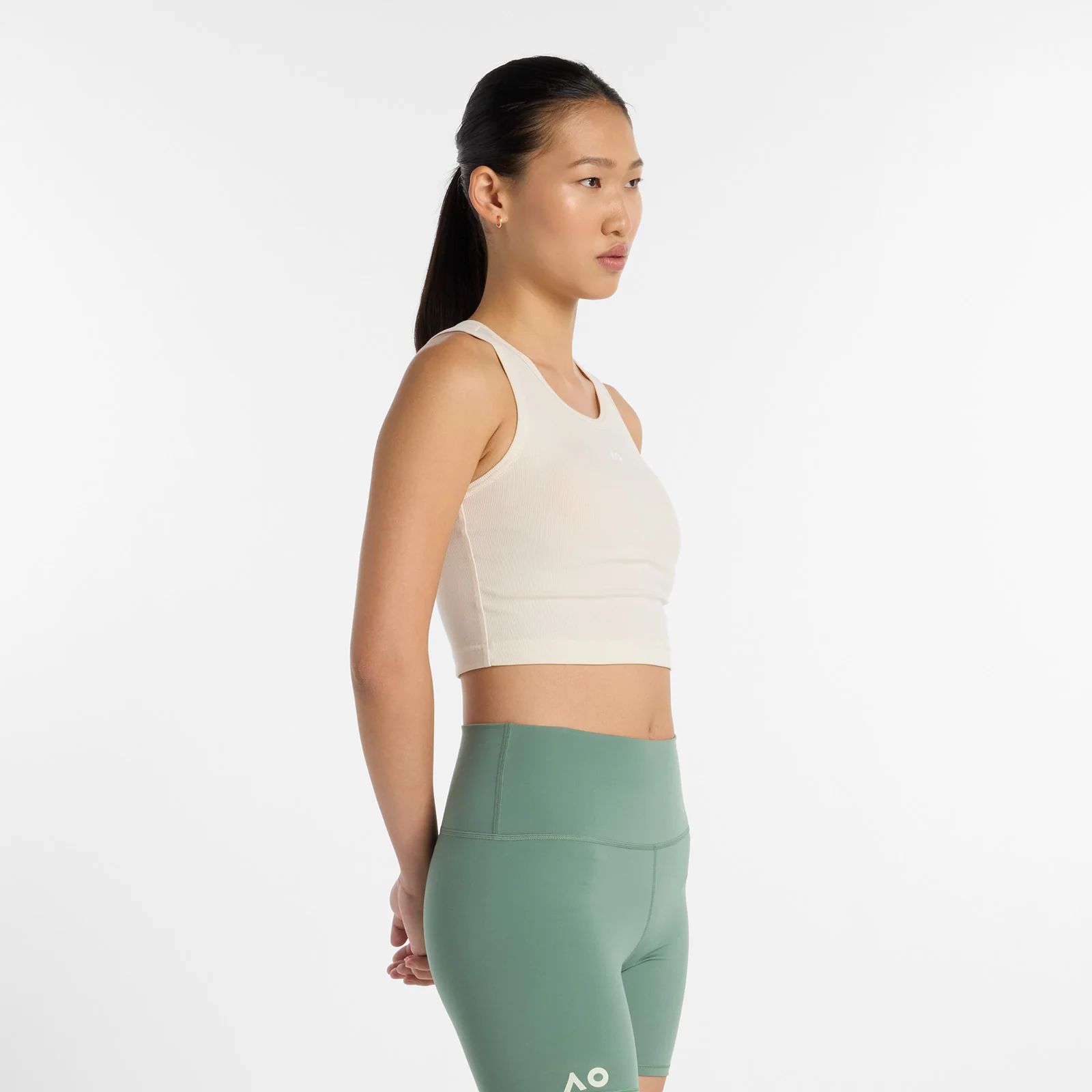 Women's Racer Sport Tank Brown - Image 2