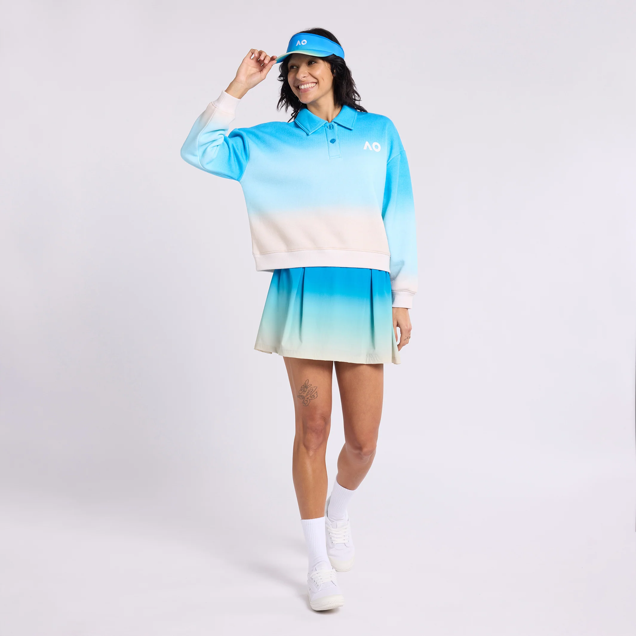 Women's Sweatshirt Gradient Lifestyle - Image 4