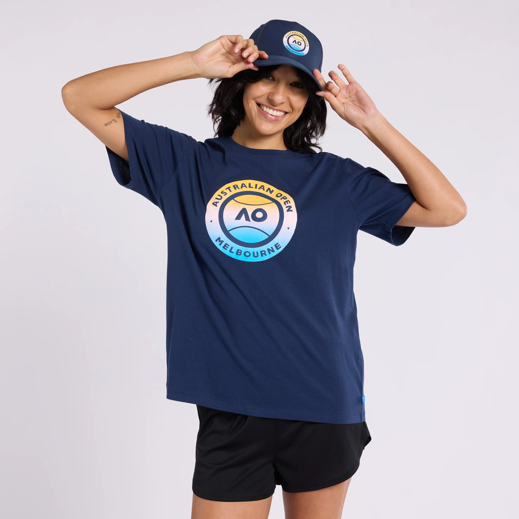 Women's T-Shirt AO Round Logo - Image 2