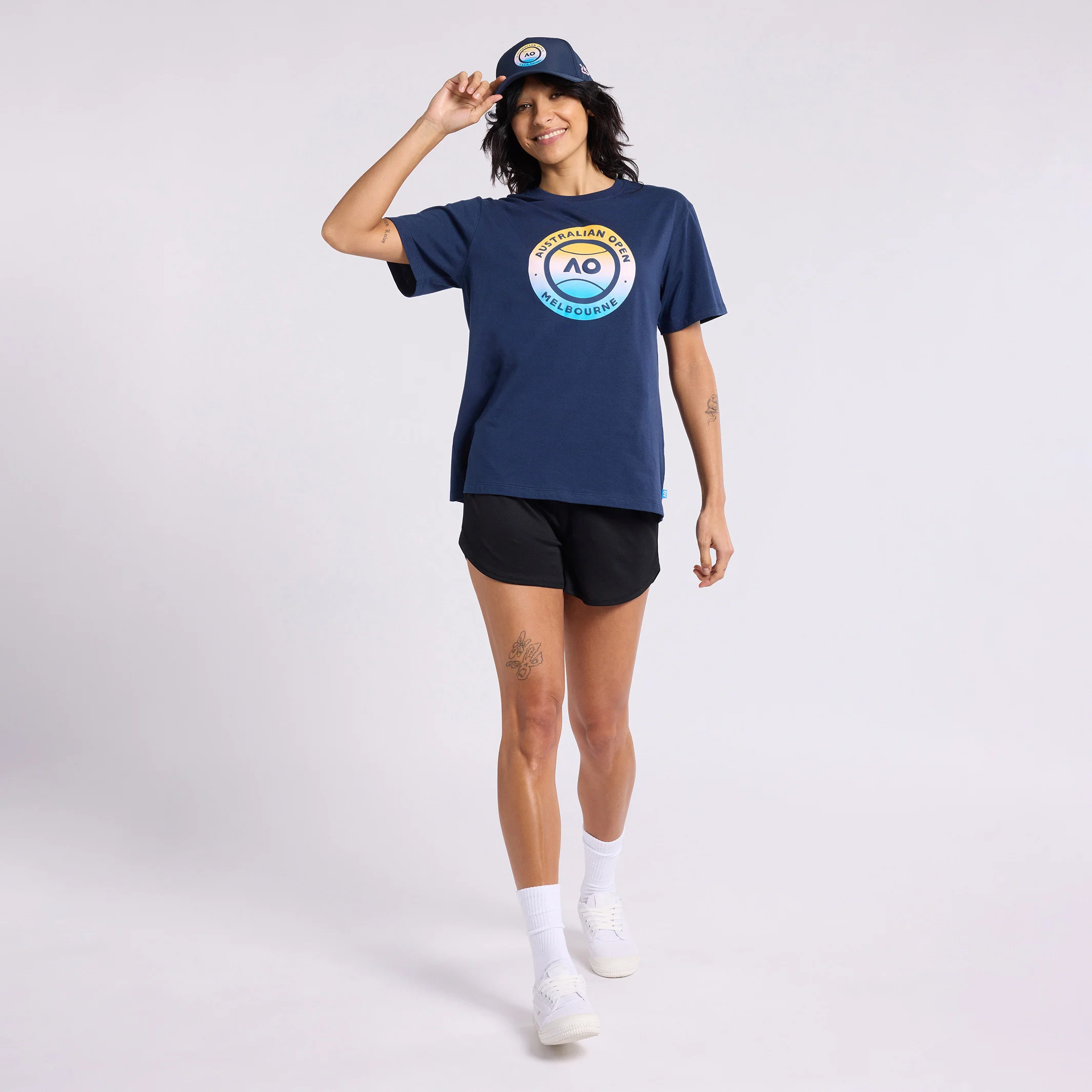 Women's T-Shirt AO Round Logo - Image 3