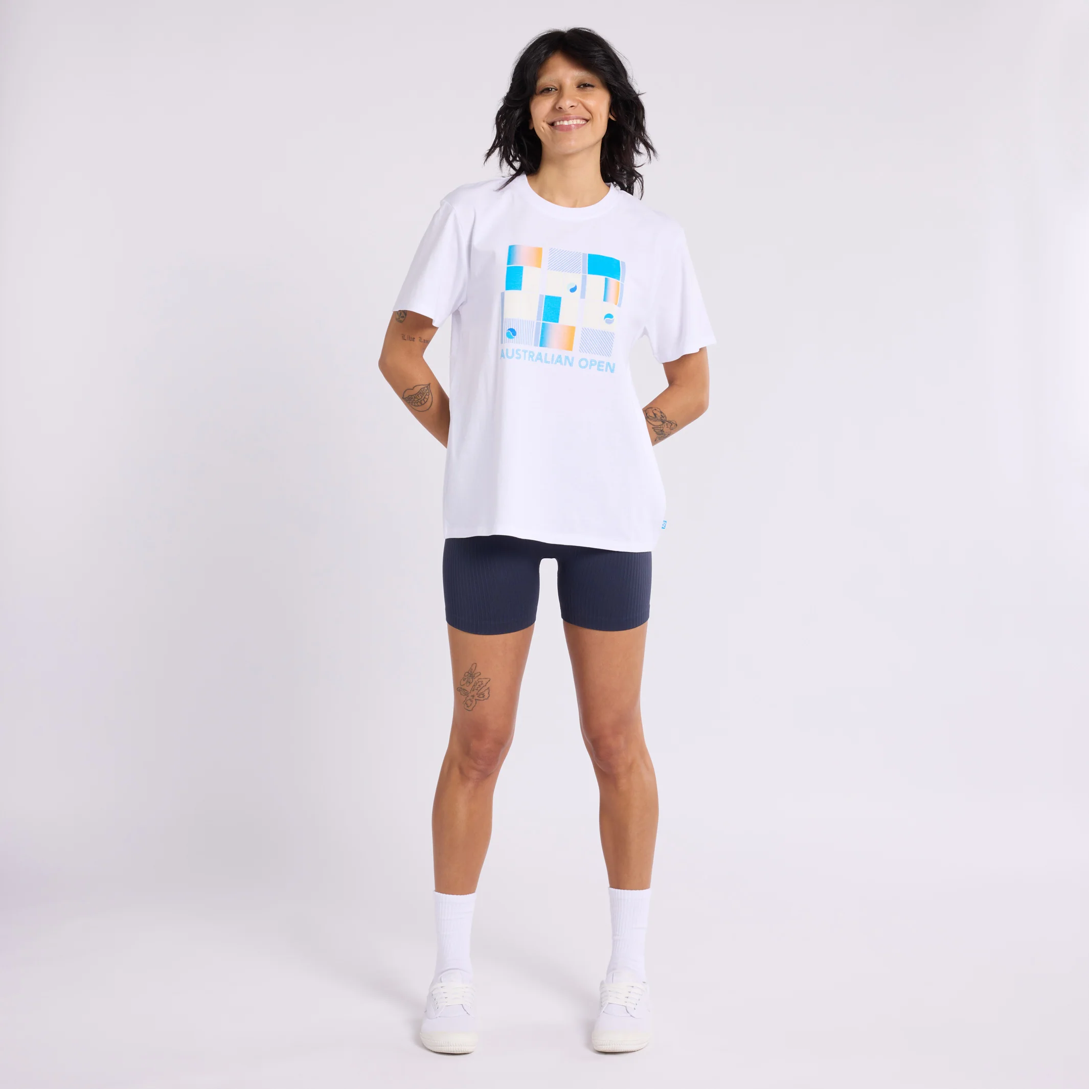 Women's T-Shirt Tennis Grid - Image 3