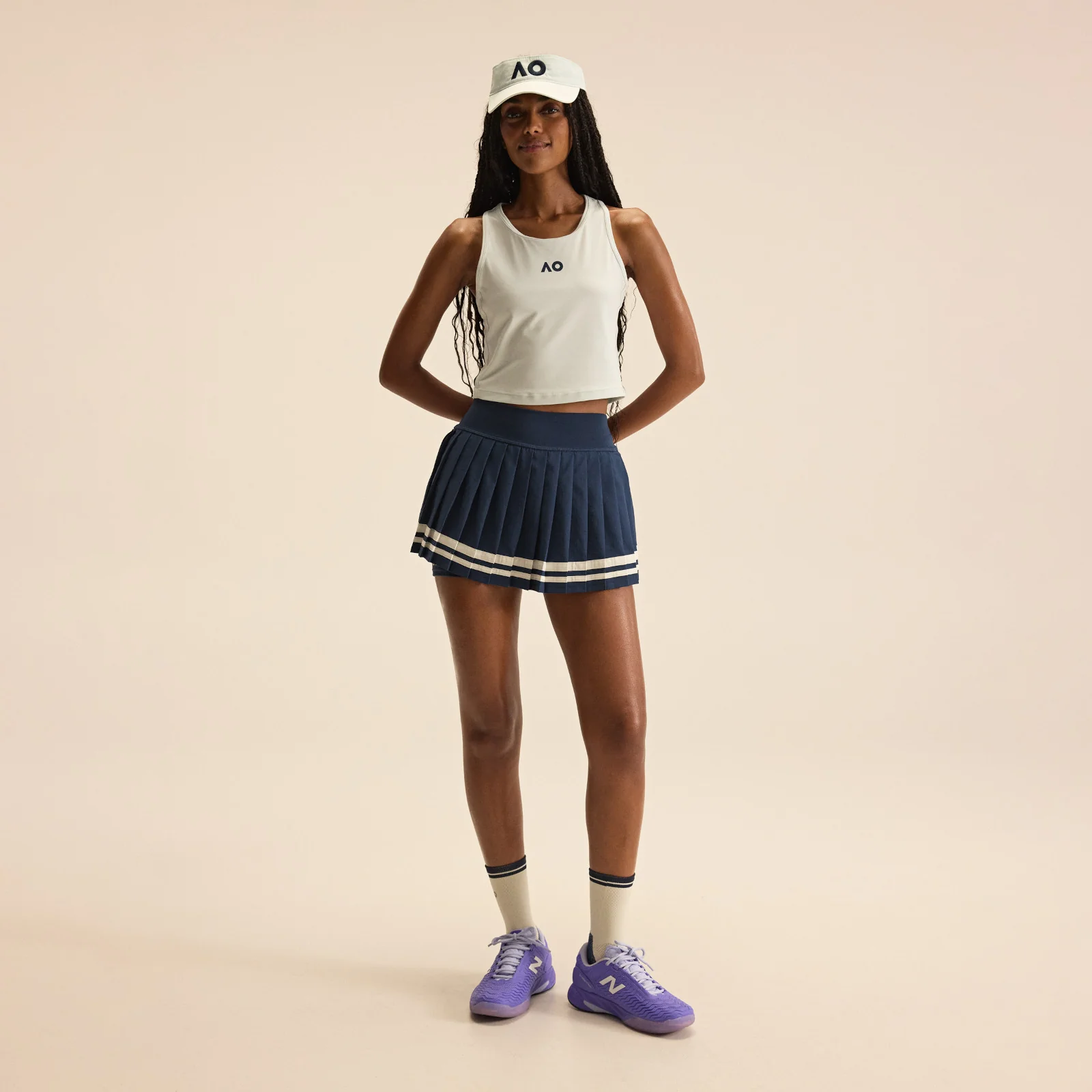 Women's Tournament Fitted Tank Light Blue - Image 4