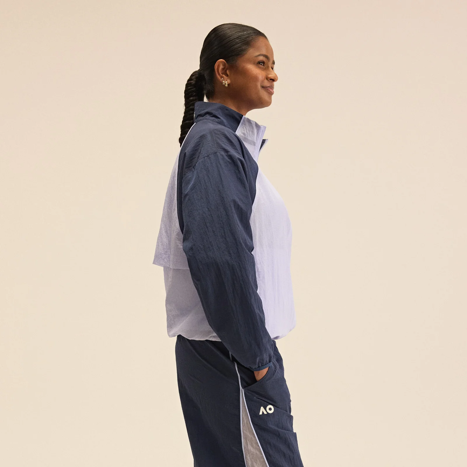 Women's Woven Track Jacket - Image 3