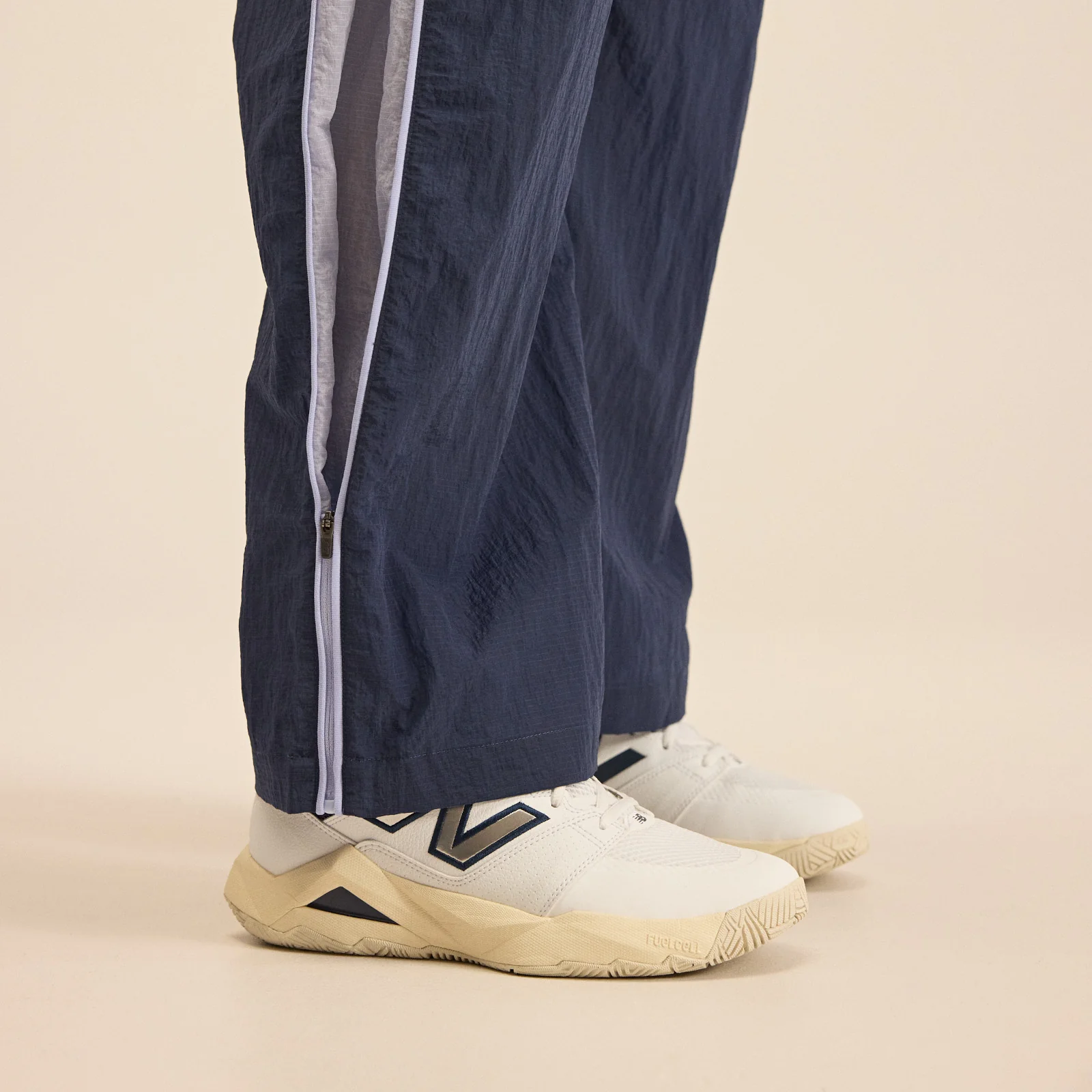 Women's Woven Track Pants Navy - Image 4